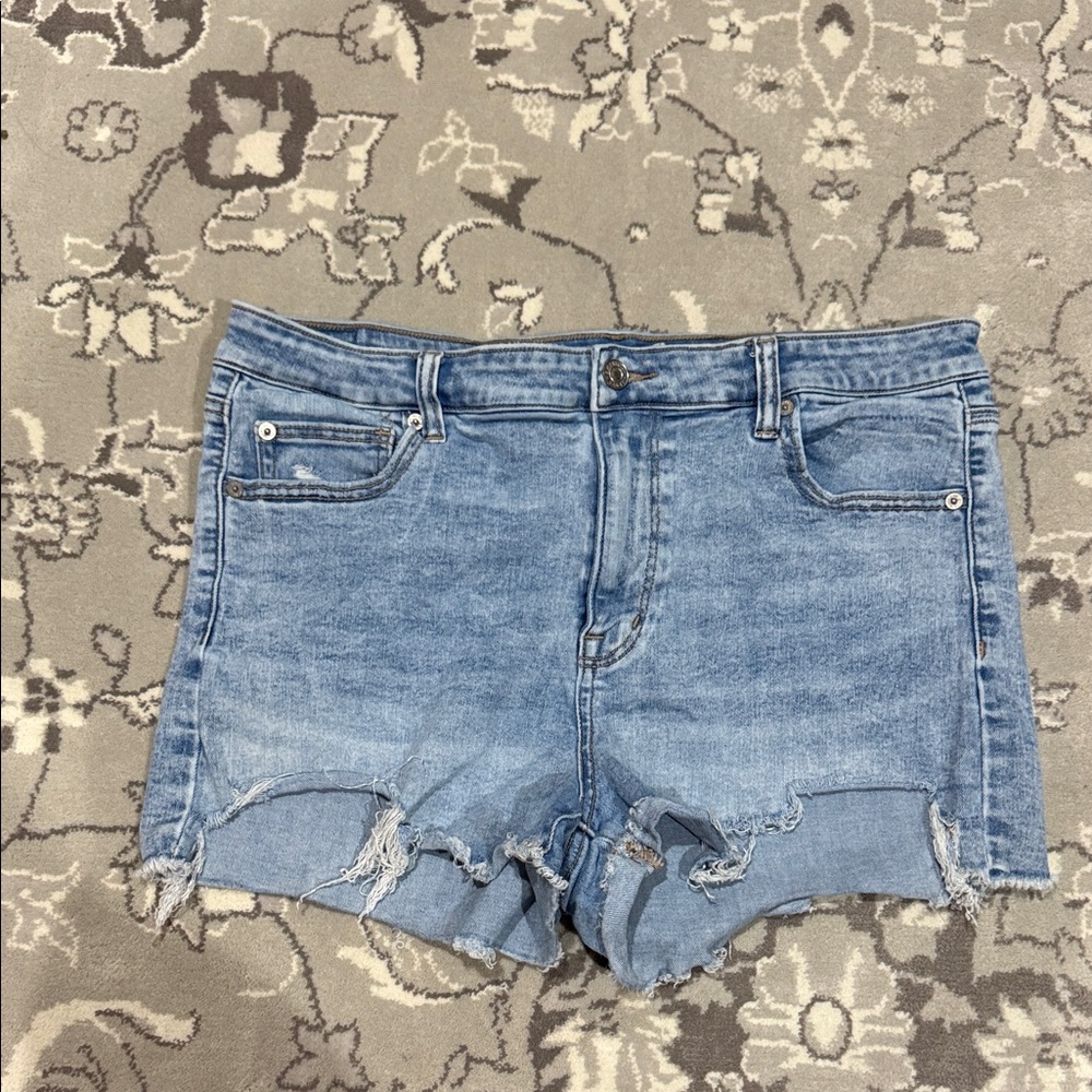 American Eagle Outfitters Light Blue Jean Shorts